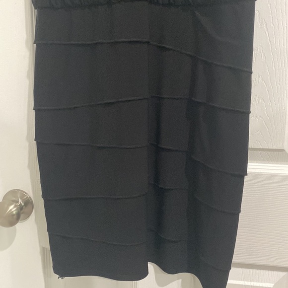 NWT Formal black dress; size 10; Lord and Taylor - Picture 3 of 8